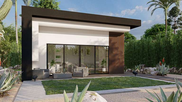 Custom Casita with Outdoor Patio – Scottsdale Backyard ADU