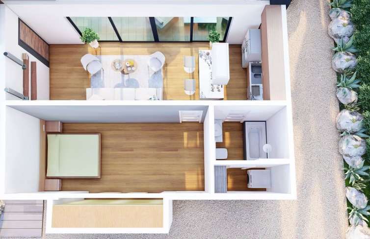1-Bedroom ADU Design in Phoenix Arizona
