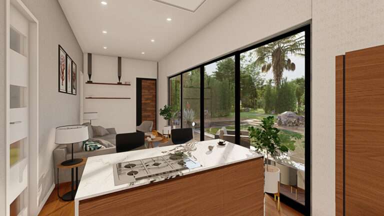 Contemporary Bathroom Finish in Phoenix Casita